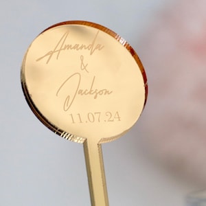 50 Personalized Wedding Stir Sticks, Drink Stirrers, Cocktail Bar Favors, Signature Drink, Wedding Table Decor