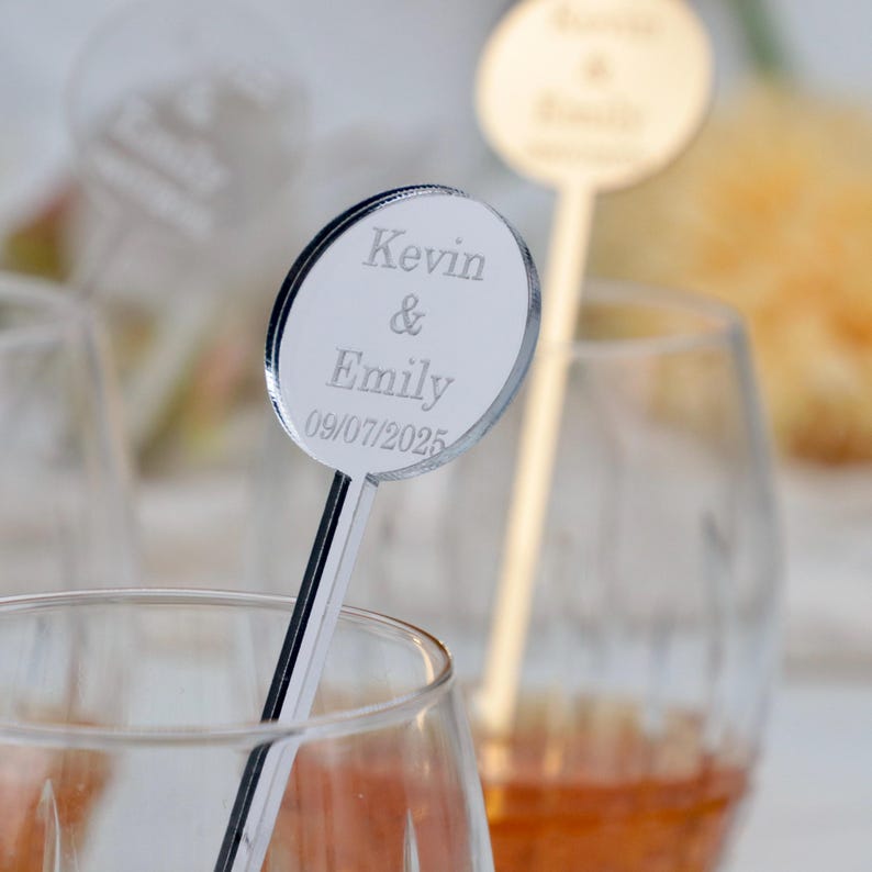 Bridal Shower Drink Stirrers,