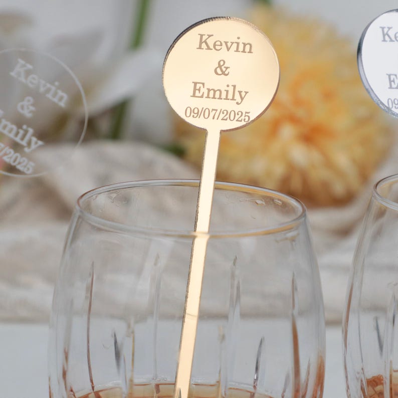 Couple Names Stirrers ,