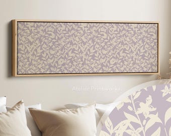LONG NARROW SKINNY panoramic format wall art with a distinctive cottagecore mood ideal for bedroom living room office hallway and above bed