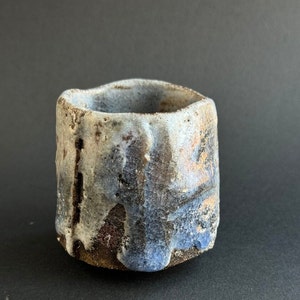 Studio Pottery Coffee Cup, Kurinuki Espresso Cup, Wabi Sabi Handcrafted Coffee Wabi Sabi Pottery, Ceramic Tea Cups, Mokka Cup, Ceramic Glass