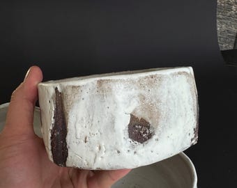 Handmade Ceramic Bowl Set: Rustic Stoneware Serving Bowls