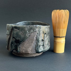 Traditional Japanese Chawan, Tea Ceremony Chawan, Matcha Ceremony Bowl, Handcrafted Tea Cup, Pottery Cup, Wabi Sabi Tea Cup, Matcha Chawan