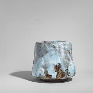 Handmade Pottery Cup, Yunomi Tea Cup,, Stoneware Ceramic, Pottery Coffee Cup, Wabi Sabi Guinomi, Ceramic Japanese, Kurinuki Coffee Cup