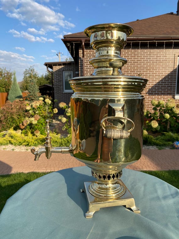 アンティークサモワール バタショフサモワール ティーポット