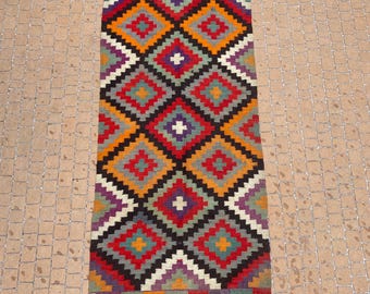 Wool kilim rug Large carpet Bessarabian moldovan kilim Romania kilim Floral rug Handwoven rug Bohemian decor Boho rug Rustic home decor