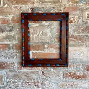 Rustikaler Wandbehang Bauernhaus Wohndekor Vintage Landhaus Hausdekor Hand geschnitzt Großer Holzrahmen Bilderrahmen Geschenk für sie