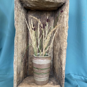 Old glazed clay jug Terracotta brown pottery crock Rural ceramic ancient vase Rustic folk pot Ukrainian ceramic pitcher Gift for her