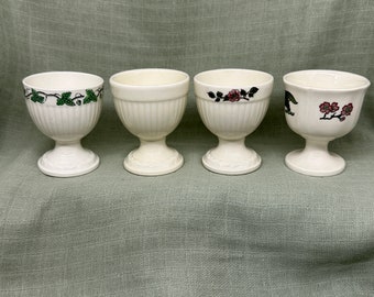 4 Wedgewood egg cups