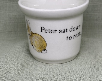 1 egg cup Wedgewood Beatrix Potter Peter Rabbit