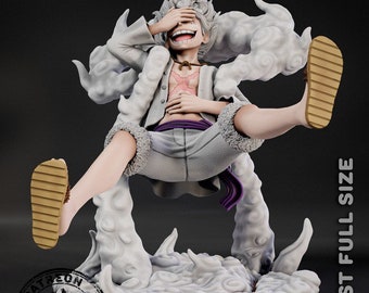 One Piece - Luffy Joy Boy Gear 5 - Fichier 3D modèle STL