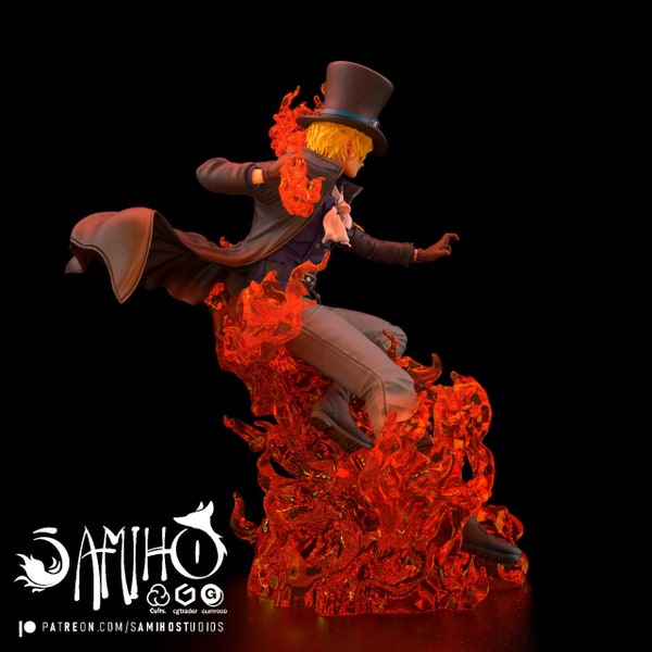 One Piece - Sabo - STL Model 3D File