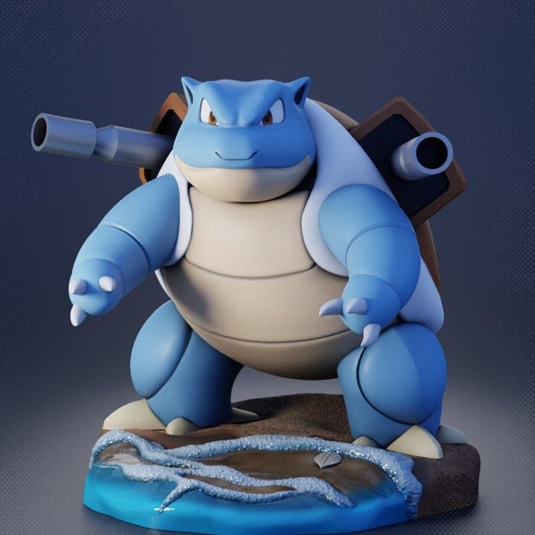 Pokemon - Blastoise STL 3D File