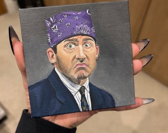 Michael Scott “It’s Prison Mike!” Painting Print