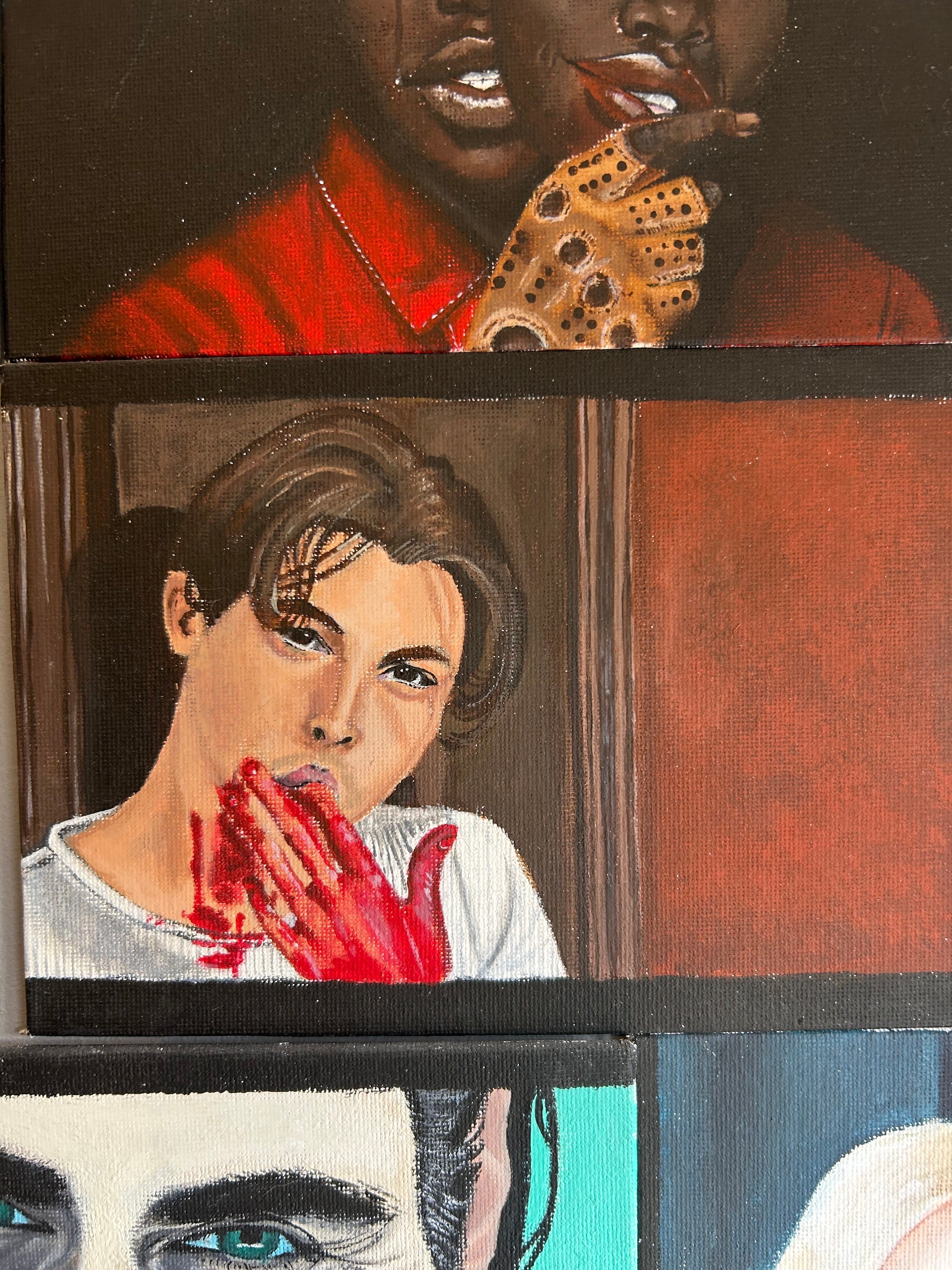 Scream “mmmm Corn Syrup” Portrait print