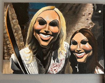 The Purge “This is not a Test” Painting Print