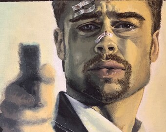 Se7en “What’s in the box?” Painting Print