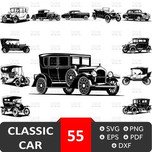 Auto SVG BUNDLE, Oldtimer Vektor, Oldtimer svg, Auto svg, Auto Cricut, Oldtimer svg Bundle, Oldtimer Silhouette, Oldtimer