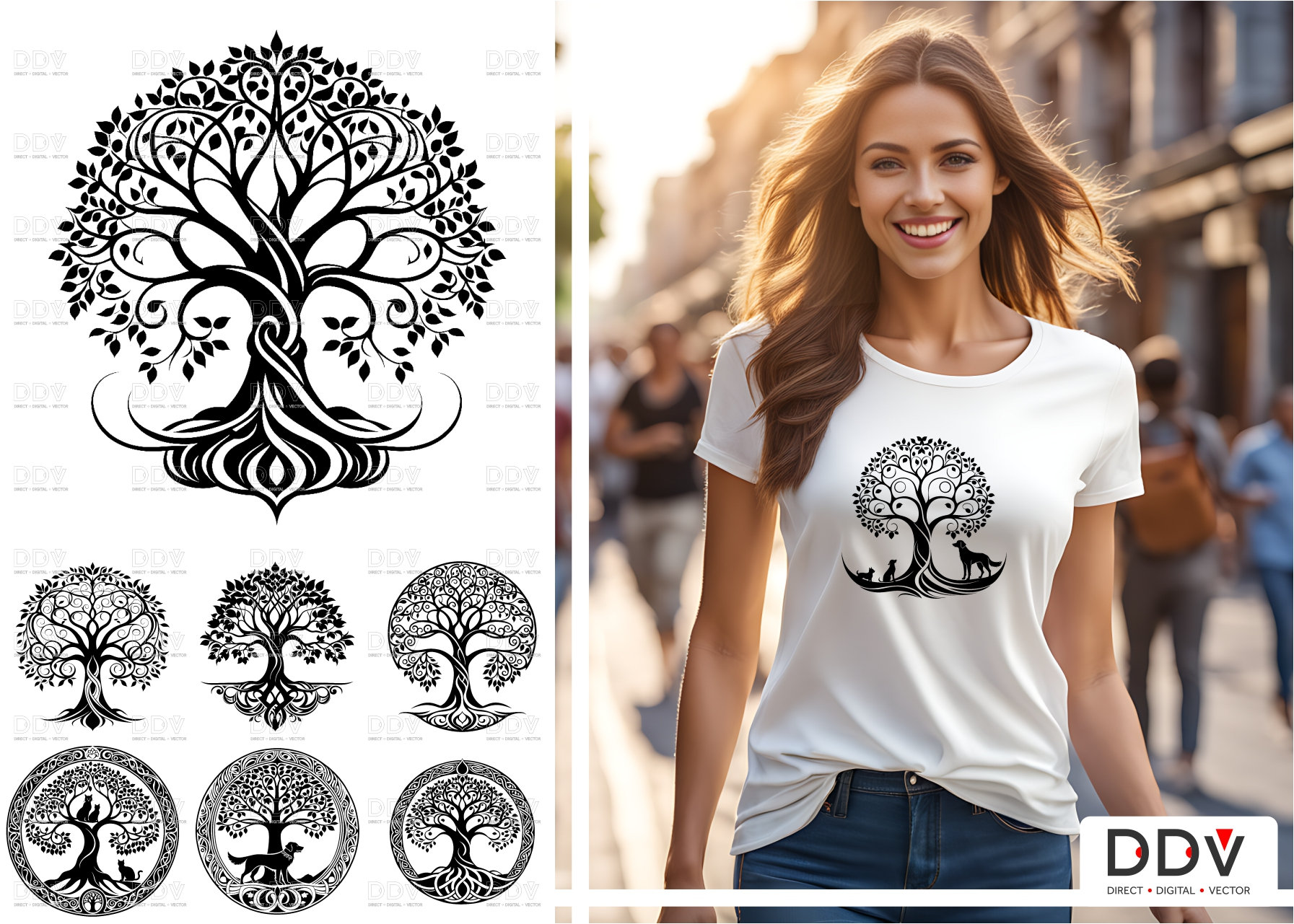 Tree of Life Svg, Vector File, Tree of Life Clipart, Tree of Life Svg ...