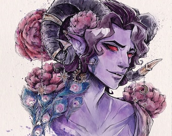 Mollymauk Art Print Poster