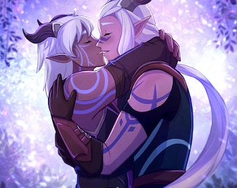 Ruthari Art Prints The Dragon Prince Poster