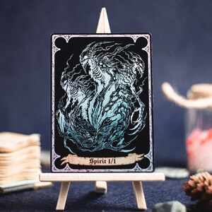 Spirit 1/1, colorless creature, foil MTG SURGE token