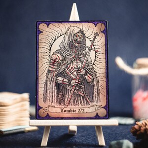 Zombie 2/2 , creatura nera, token SURGE foil MTG