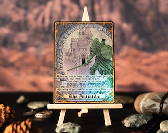 The Initiative, emblem, MTG foil token