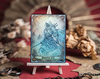 Samurai Token MTG (double Strike or Vigilance) - Etsy