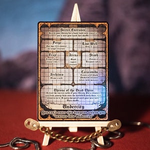 Undercity, emblem, SURGE foil MTG token
