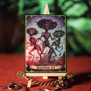 Saproling 0/1, créature verte, jeton MTG foil SURGE