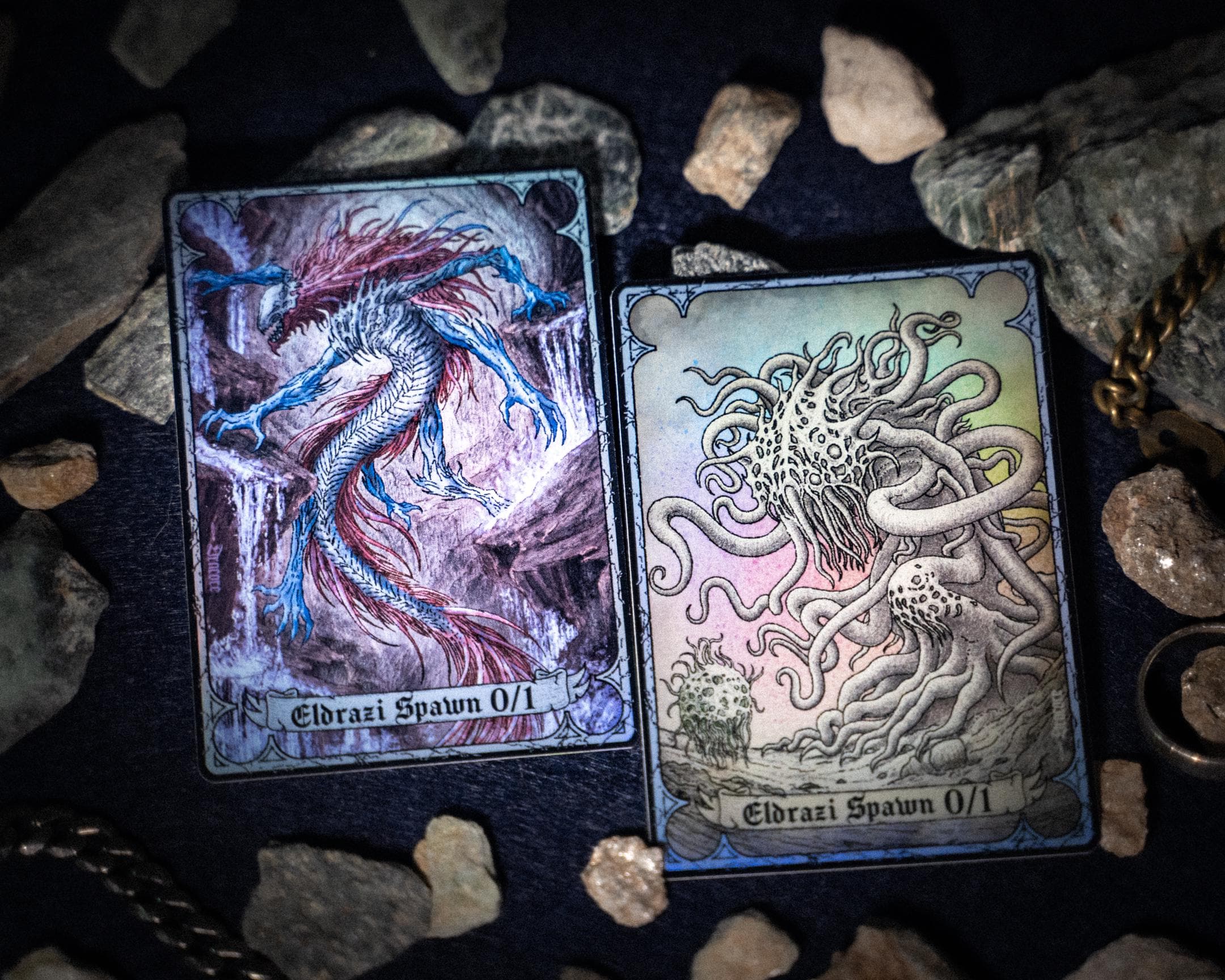Eldrazi Spawn 0/1 , Creatura Colorless, Token SURGE Foil MTG - Etsy