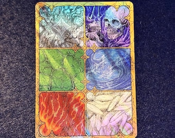 Farbmana, Emblem, SURGE Foil MTG Token