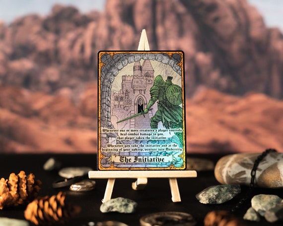 The Initiative, Emblem, MTG Foil Token - Etsy