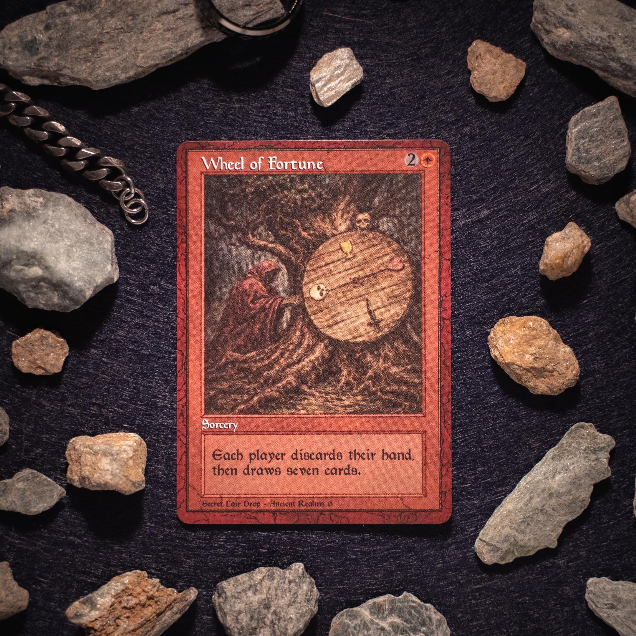 Wheel of Fortune - Proxy - Secret Lair Drop Ancient Realms ø - Fan 