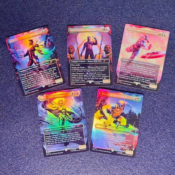 Marvel Secret Lair Storm Iron Man Foil