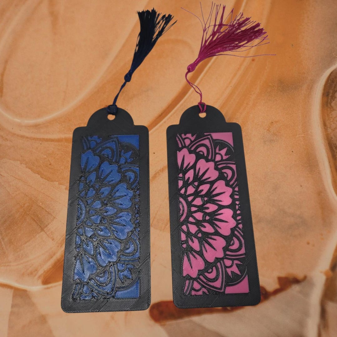 3D Printed Bookmark With Tassel - Etsy