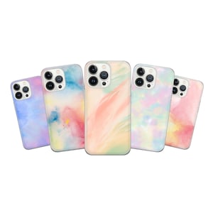 Watercolors Colorful Phone Case Cover Fit For iPhone 15 14 13 12 11 Pro Max Xr 7 8 Plus, Samsung S24 S23 S22 FE A15 A54 Note 20 Pixel 8A 7