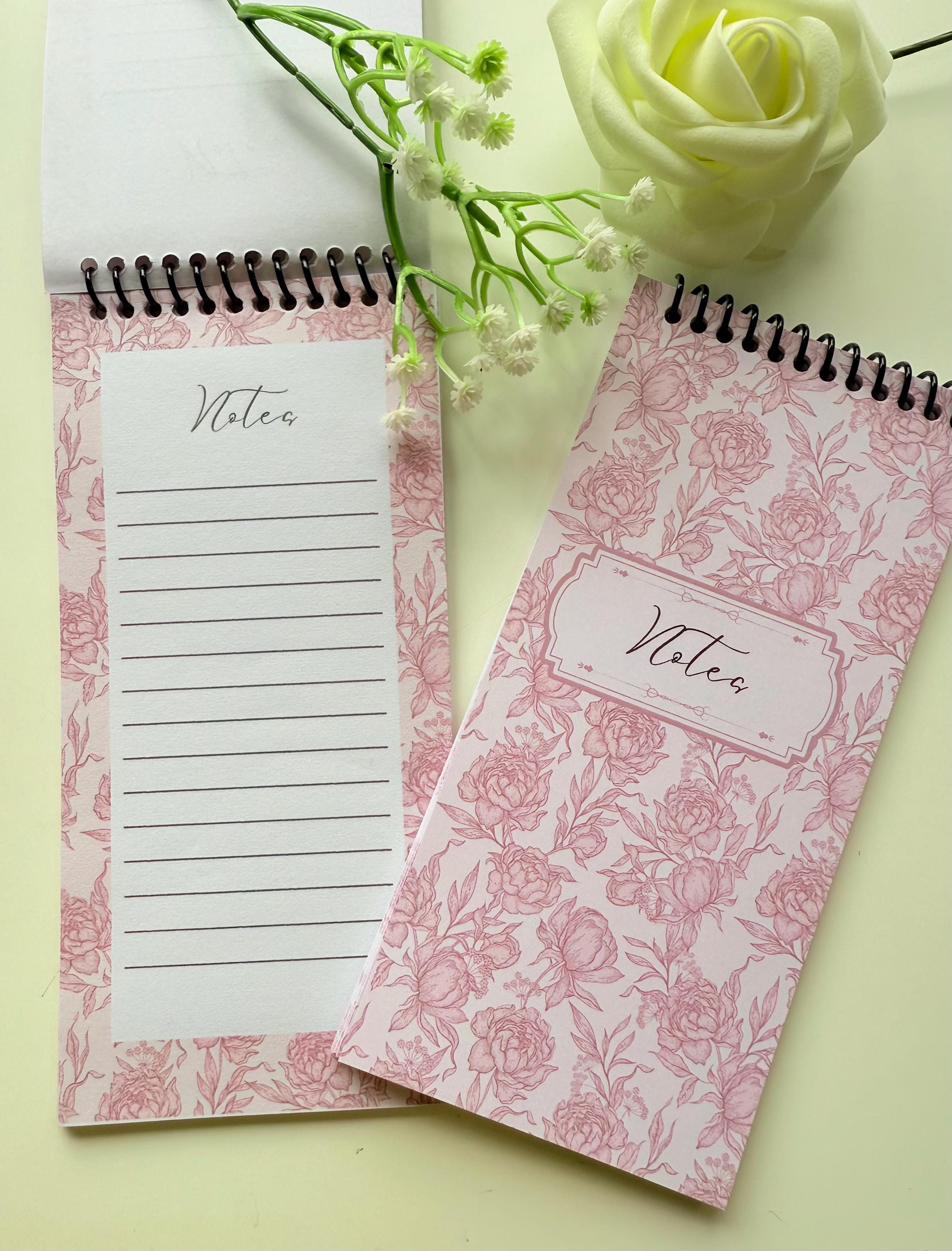 Slim Notes Pad | Spiral Notepad | Cute Stationery | to Do List Pad ...