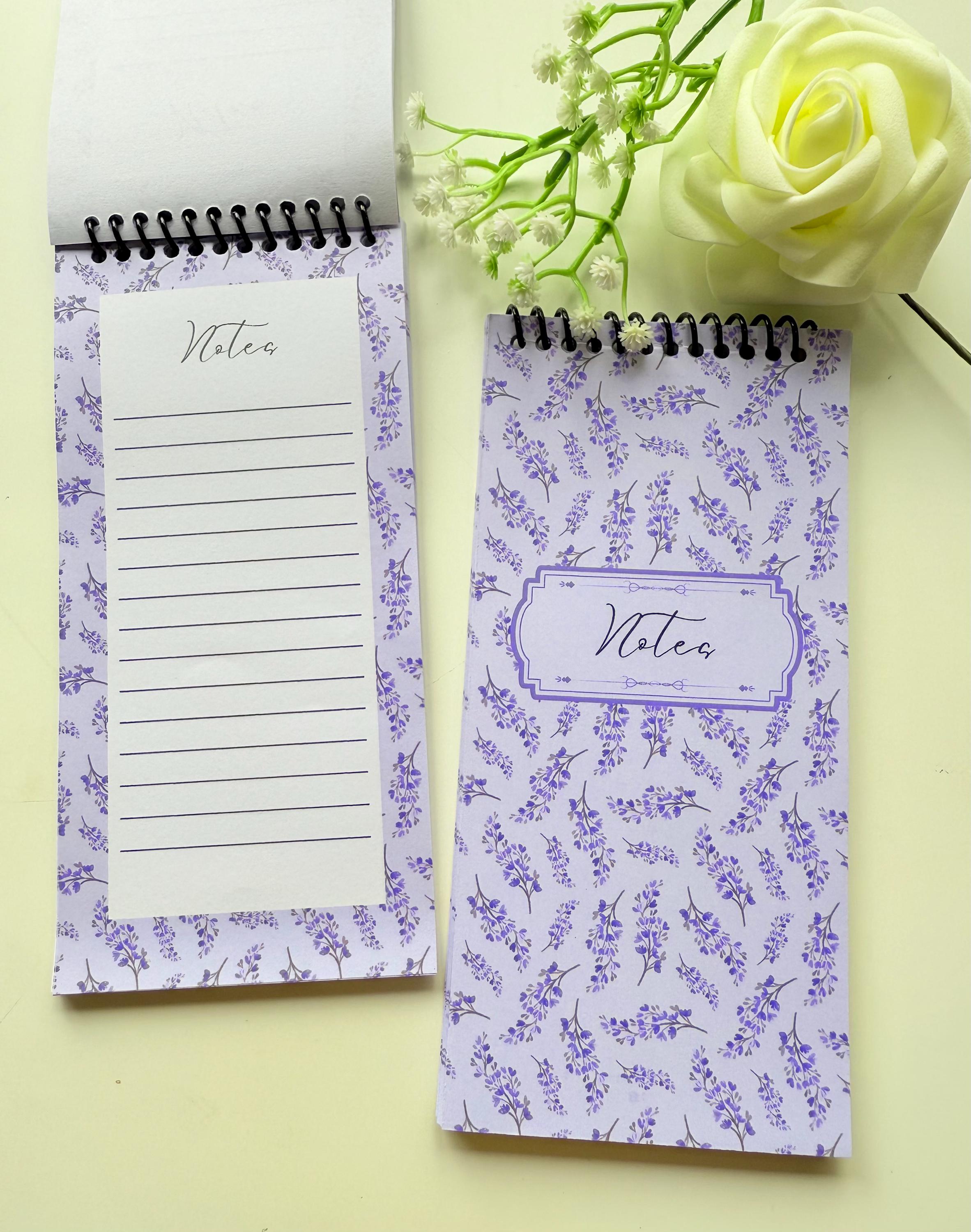Slim Notes Pad | Spiral Notepad | Cute Stationery | to Do List Pad ...
