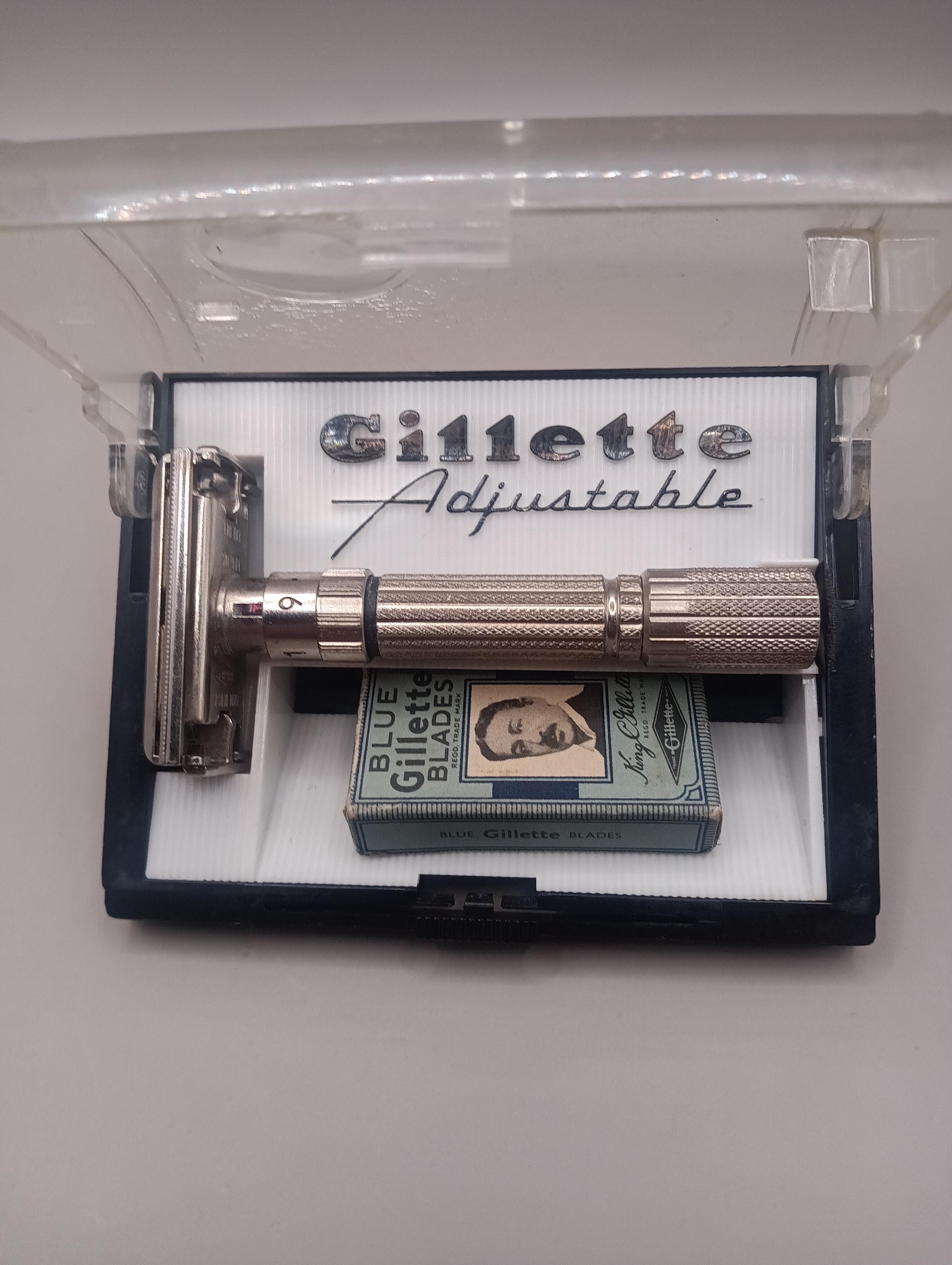 Gillette Adjustable Fatboy ジレット 両刃カミソリ Gillette Fatboy レビュー 両刃カミソリでクラシックシェービング｜た