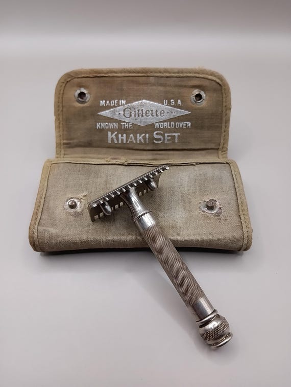 WW1 Gillette Soft Khaki Set - Etsy
