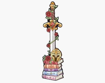 Segnalibri sagomati / Segnalibro romantico / Idee regalo libresche