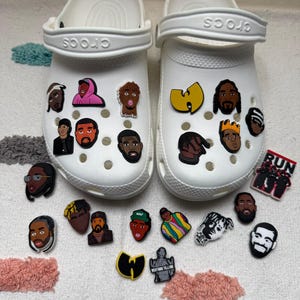 Tupac, Biggie, Drake and Other Rapper Shoe Charms