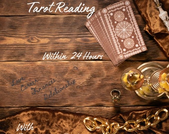 One Question, One Card Tarot Reading. Answer within 24 hours of purchase.