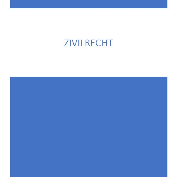 juristisches eBook Zivilrecht Skript erste juristische Prüfung