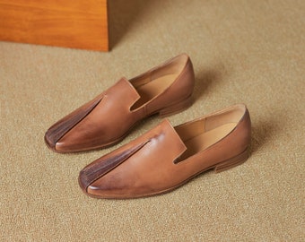 Handcrafted Leather Ballet Flats: Stylish Women's Shoes for Her