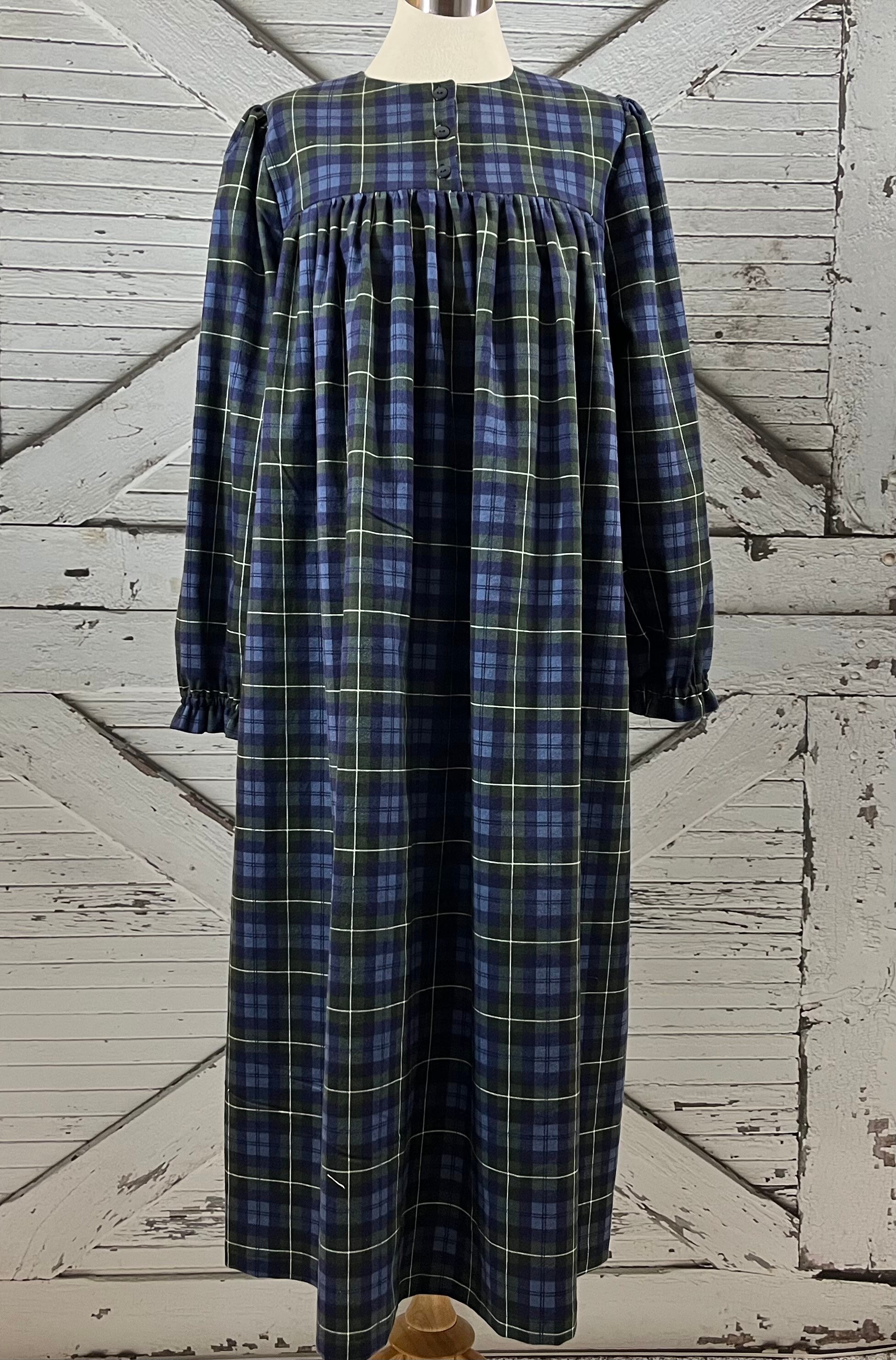 Women's plus best sale size flannel nightgowns