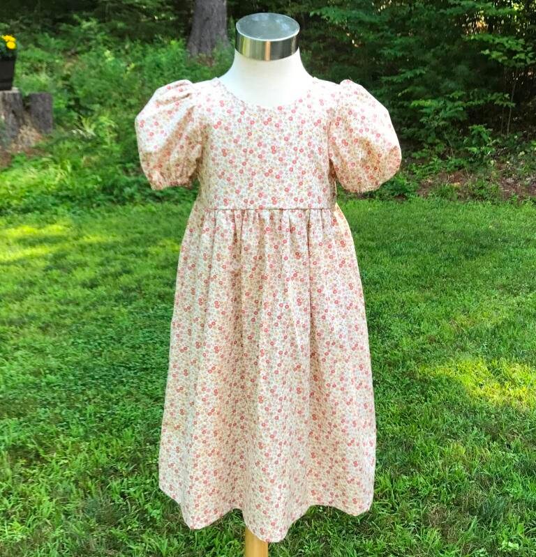 Custom Made Girls 1820 Regency Era Dress | Etsy