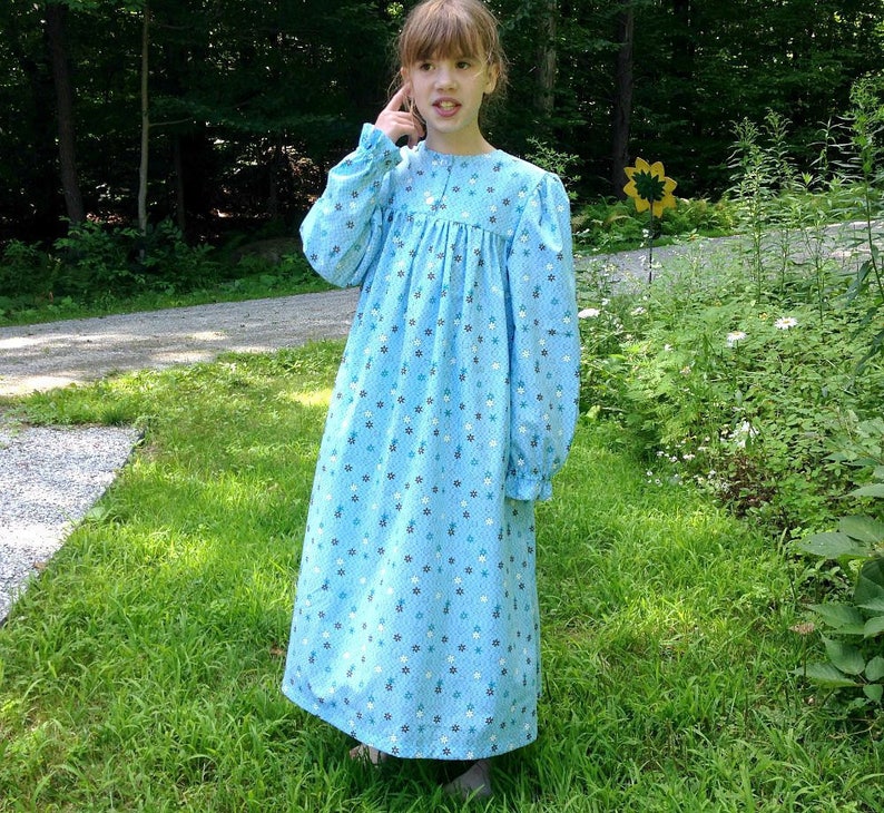cotton flannel gown